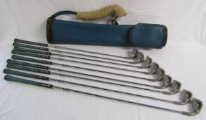 Ping blue dot eye 2 golf clubs with bag