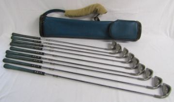 Ping blue dot eye 2 golf clubs with bag