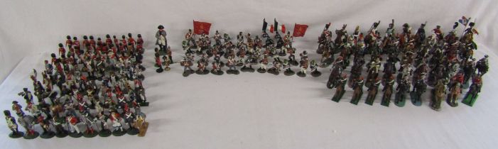 Collection of Military - 38 Del Prado mounted horses also one Britains, 40 Britains figures and 80