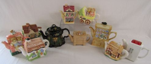 10 teapots includes Leonardo farm, Brampton 4915, The Plough Inn, Dresser, fish and chip shop etc