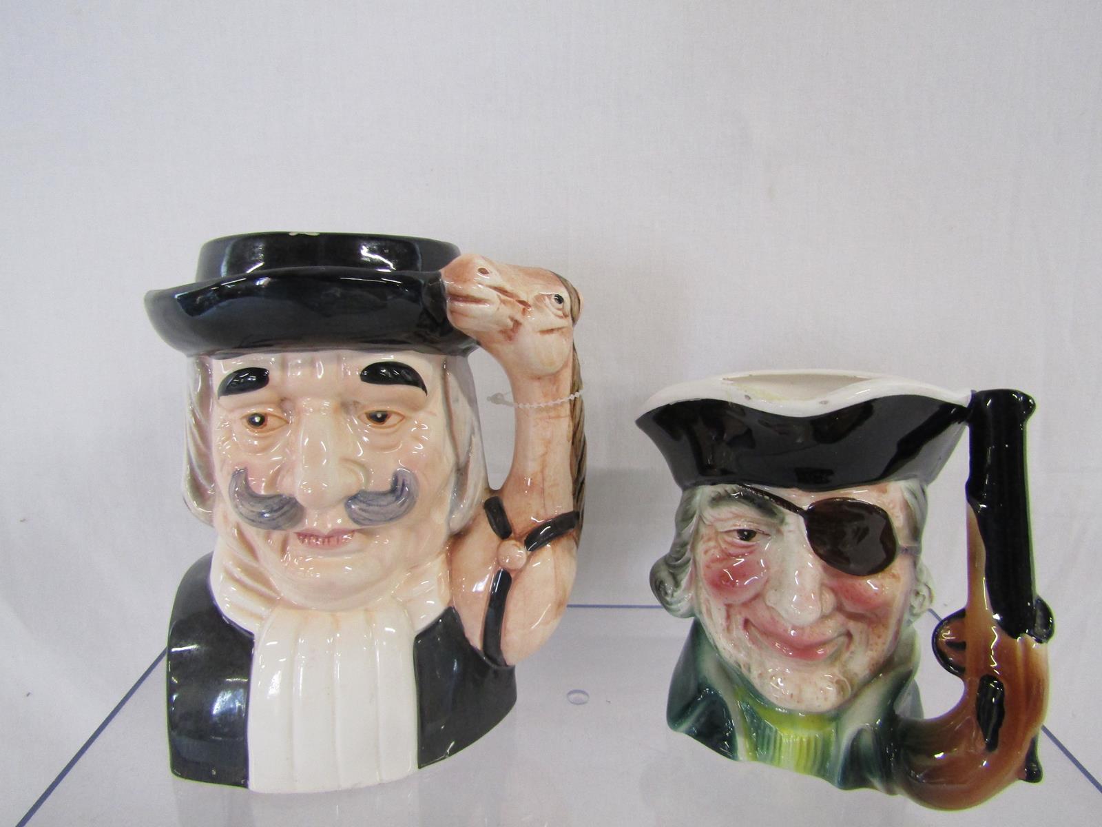 14 character & toby jugs includes town crier, Kelsbro Ware 'Mr Pickwick', Royal Doulton miniature, - Image 6 of 6