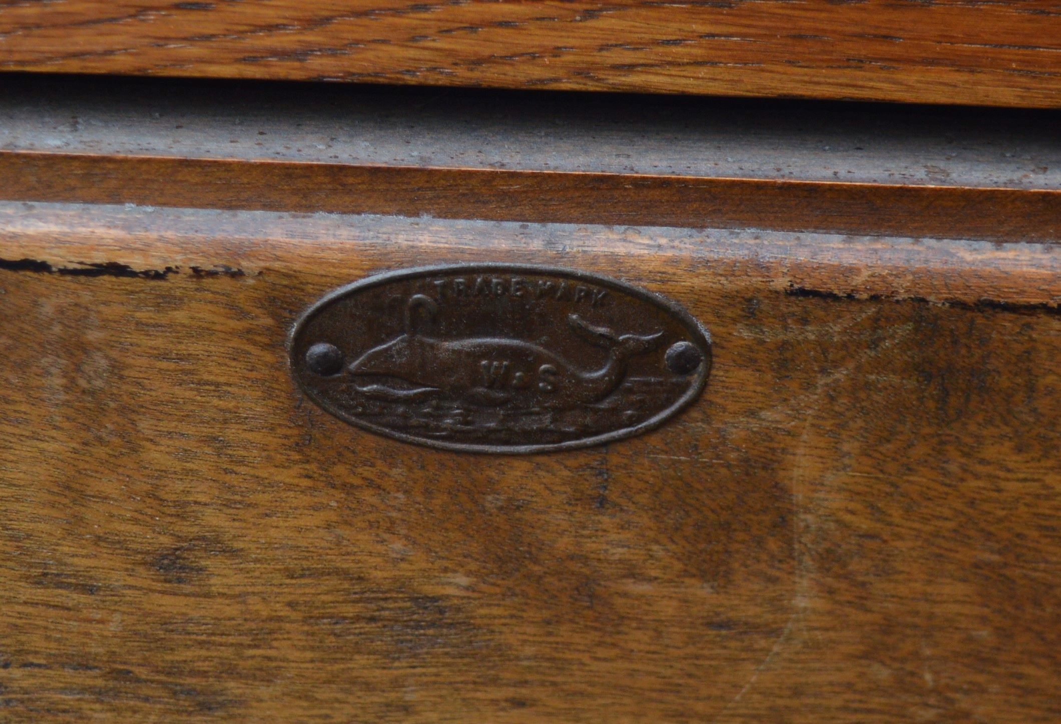 Early 20th century concertina campaign bed in oak - Image 3 of 3