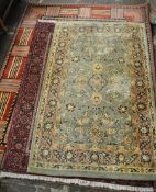 3 rugs, largest 188cm by 138cm