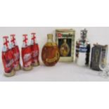 4 x 2002 FIFA World Cup limited edition Coca-Cola bottles #01, 02, 03, 04 all still with contents,