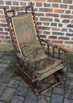 19th century American rocking chair