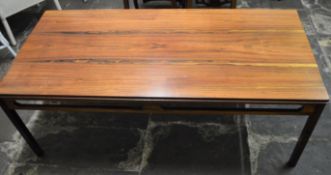 Mobler of Norway large retro coffee table 145cm by 70cm Ht 52cm