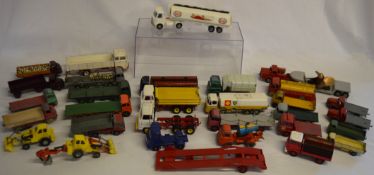 Quantity of approximately 30 Dinky diecast toys, including Guy, Muir Hill 2-WL Loader, Esso fuel