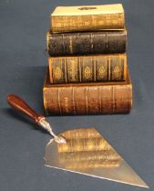 Silver plated presentation trowel (with inscription relating to St Winifred's Church Cantley