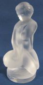 Lalique Tauette Leda Paperweight