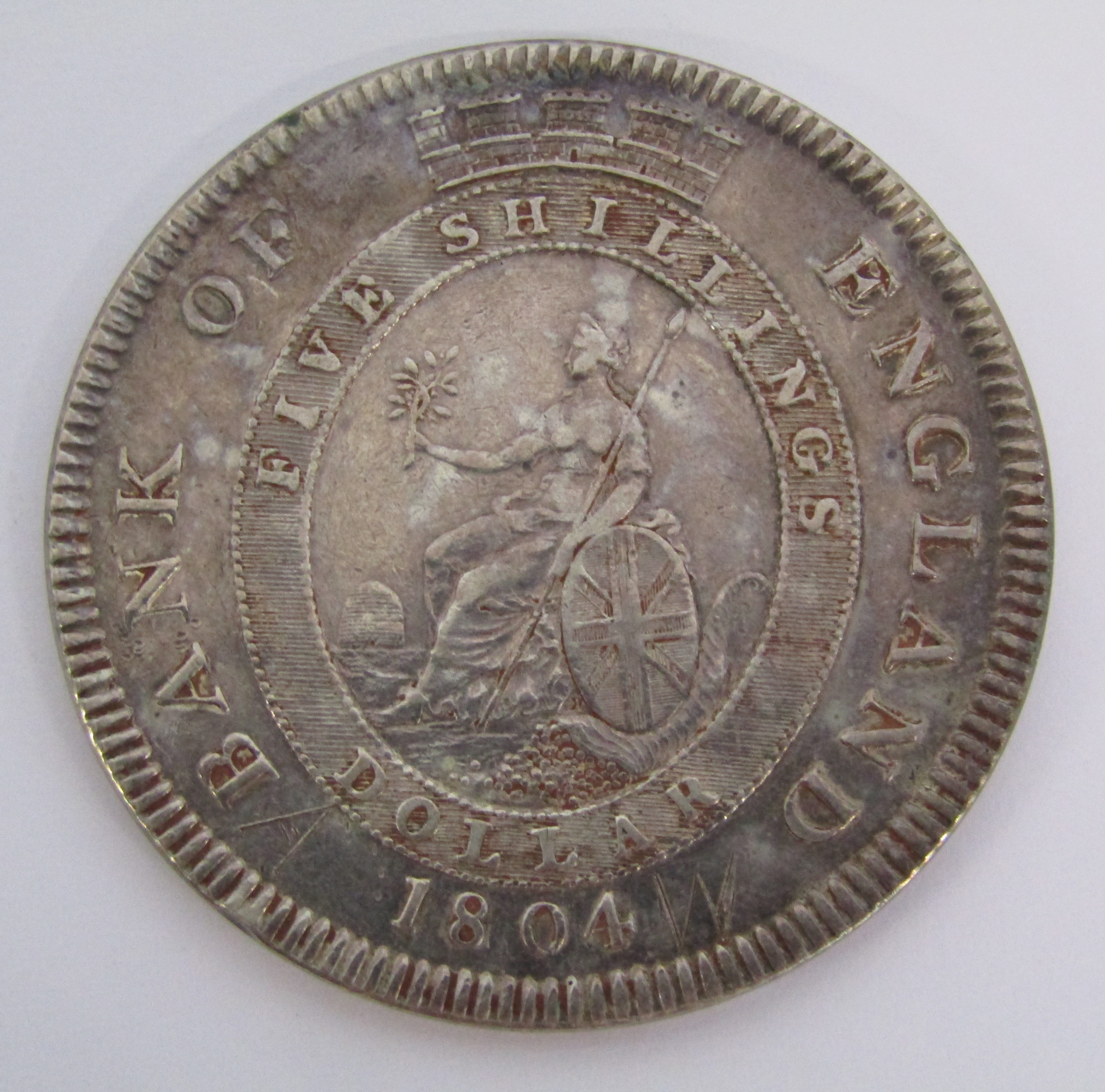 1804 George III Five Shillings Dollar - Image 2 of 2