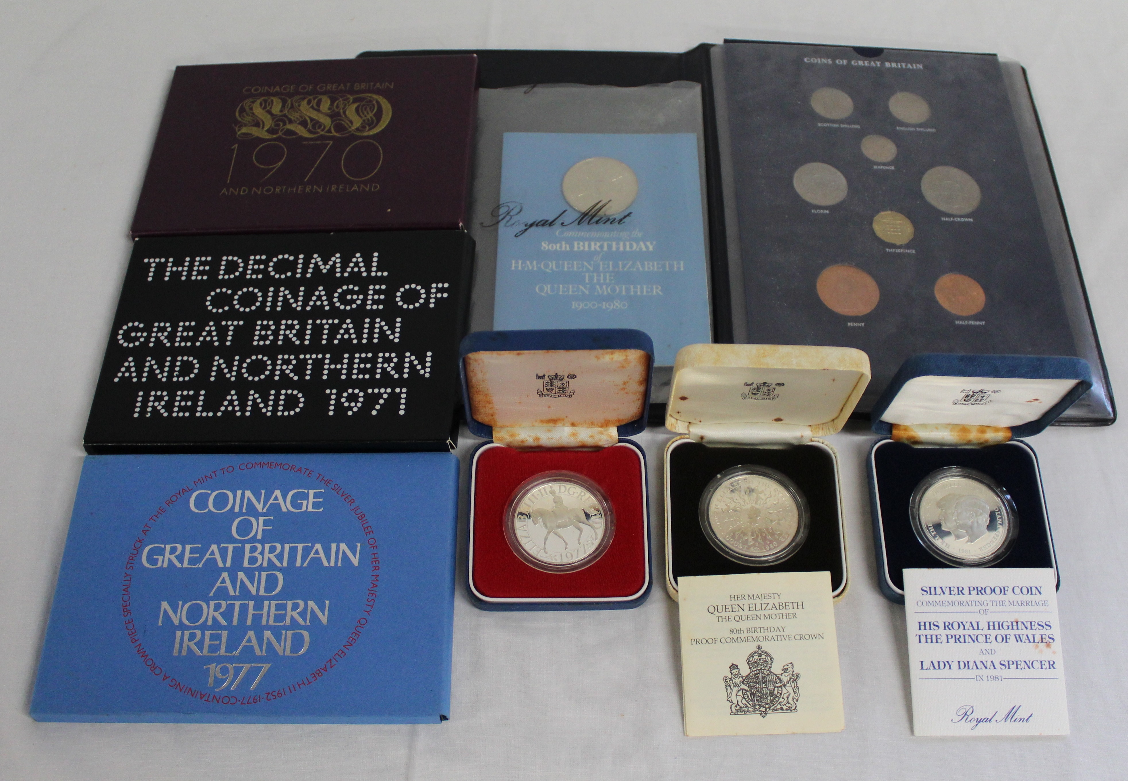 Selection of Commemorative Coins