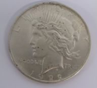 Magician's Coin :- 1922 Double Sided Liberty Dollar