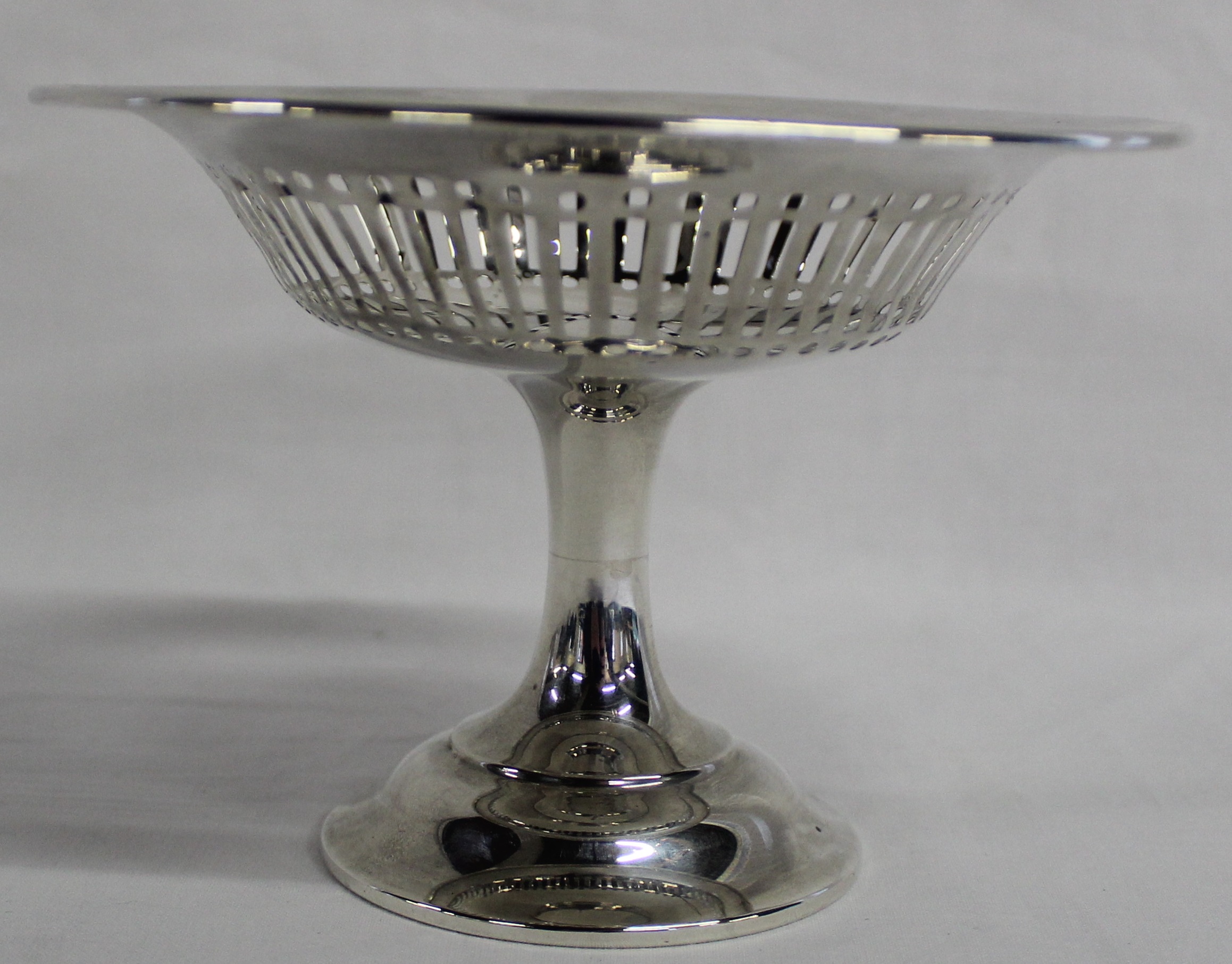 Silver Bonbon Dish Birmingham 1910