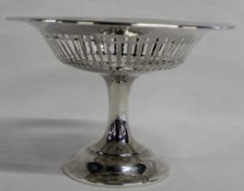 Silver Bonbon Dish Birmingham 1910