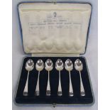 George V Silver British Hallmarks Teaspoons