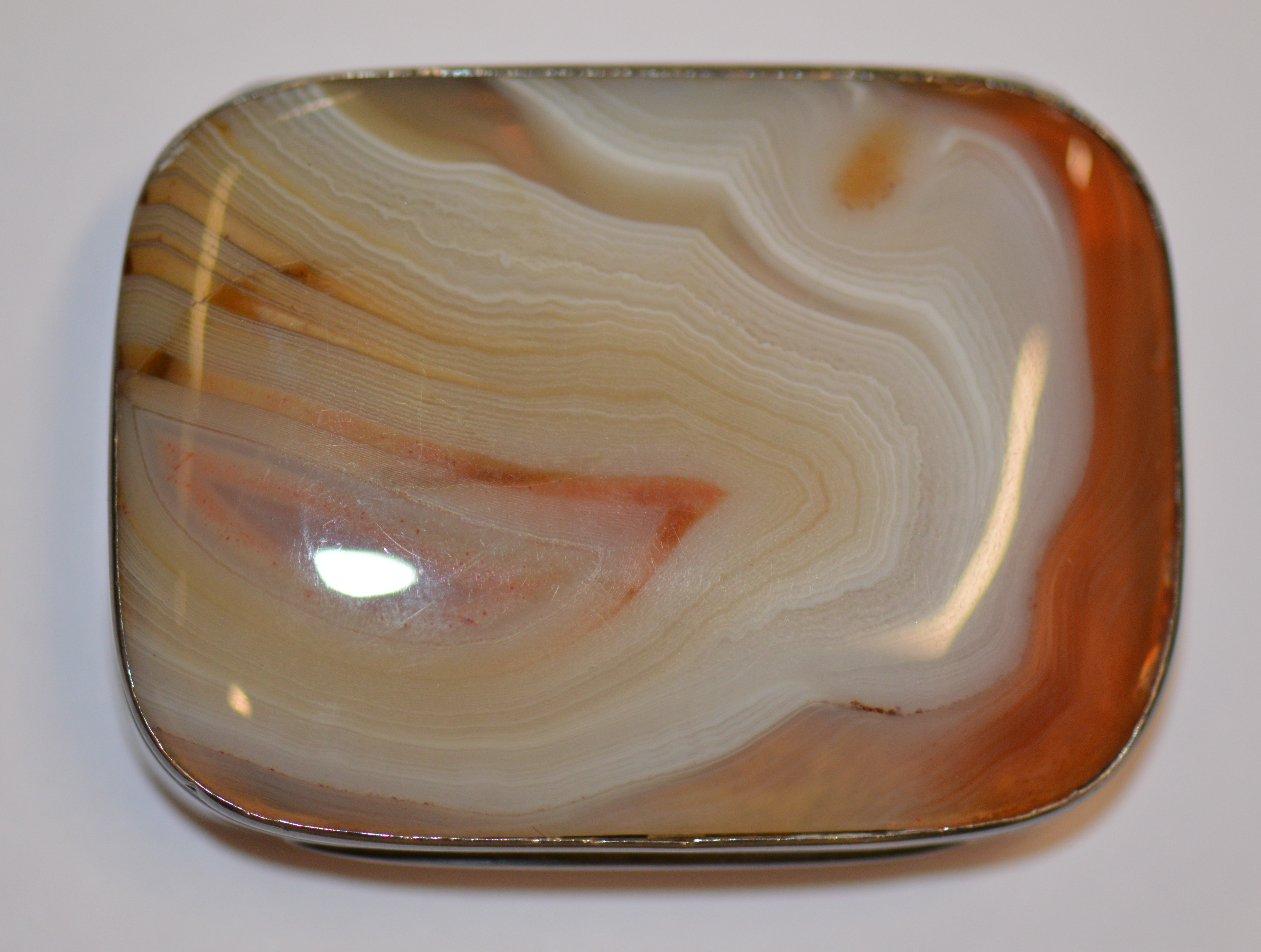 Georgian Silver & Agate Snuff Box - Image 11 of 17