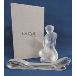 Lalique Stauette Leda Paperweight