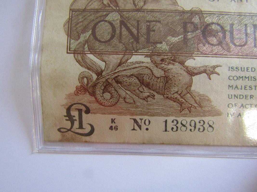 George V £1 Note - Image 5 of 8