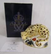 Royal Crown Derby Endangered Species paperweight