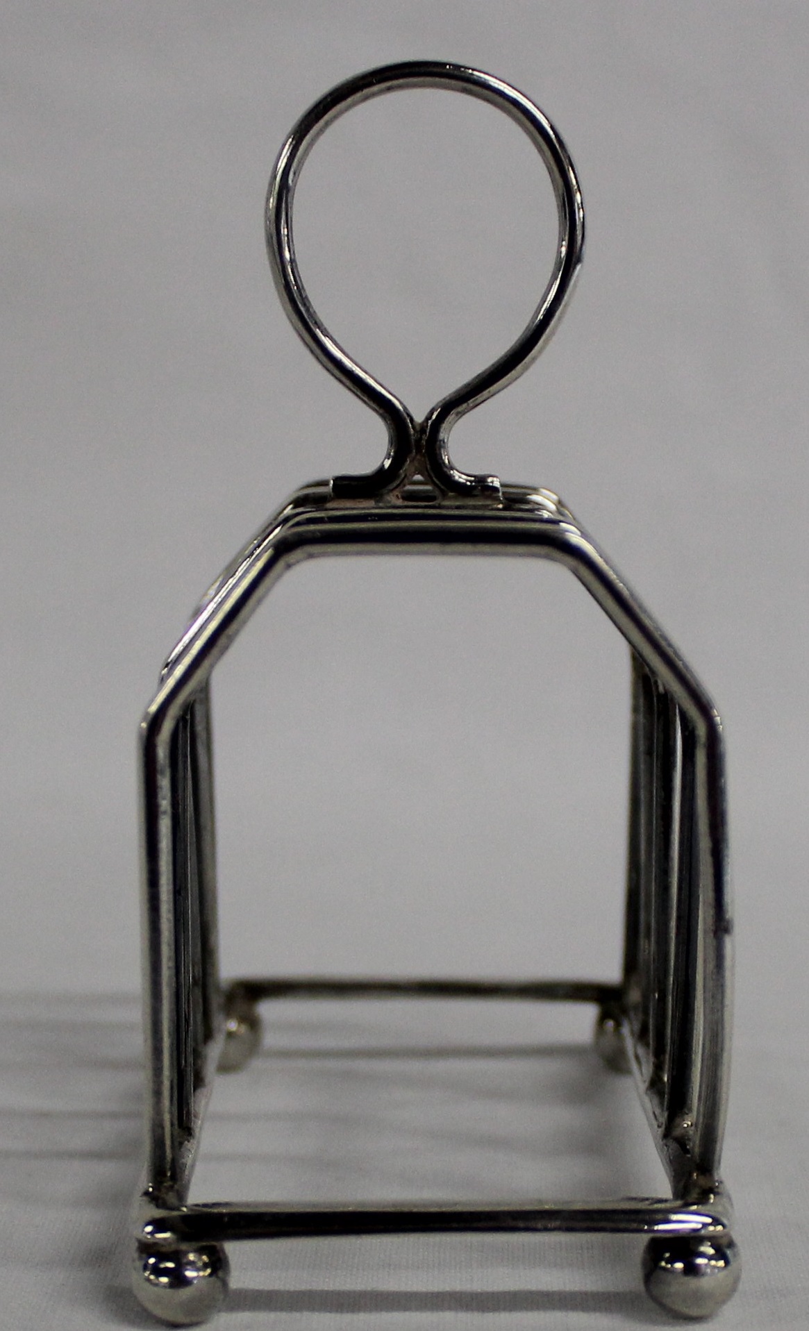 Small Silver Toast Rack - Image 2 of 3