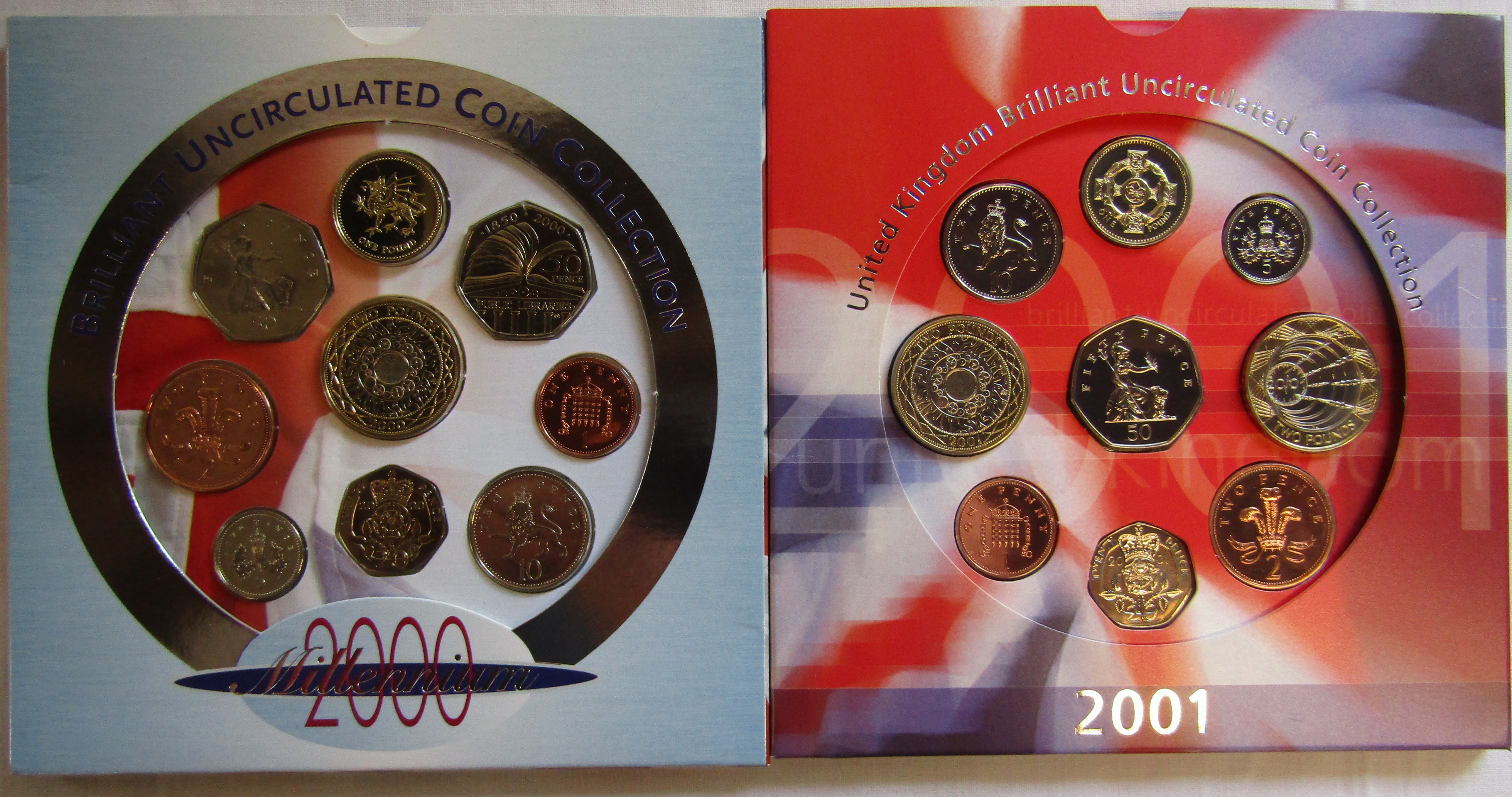 10 Uncirculated Coin Sets - Image 2 of 6