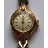 9ct Gold Tudor Rolex Wristwatch