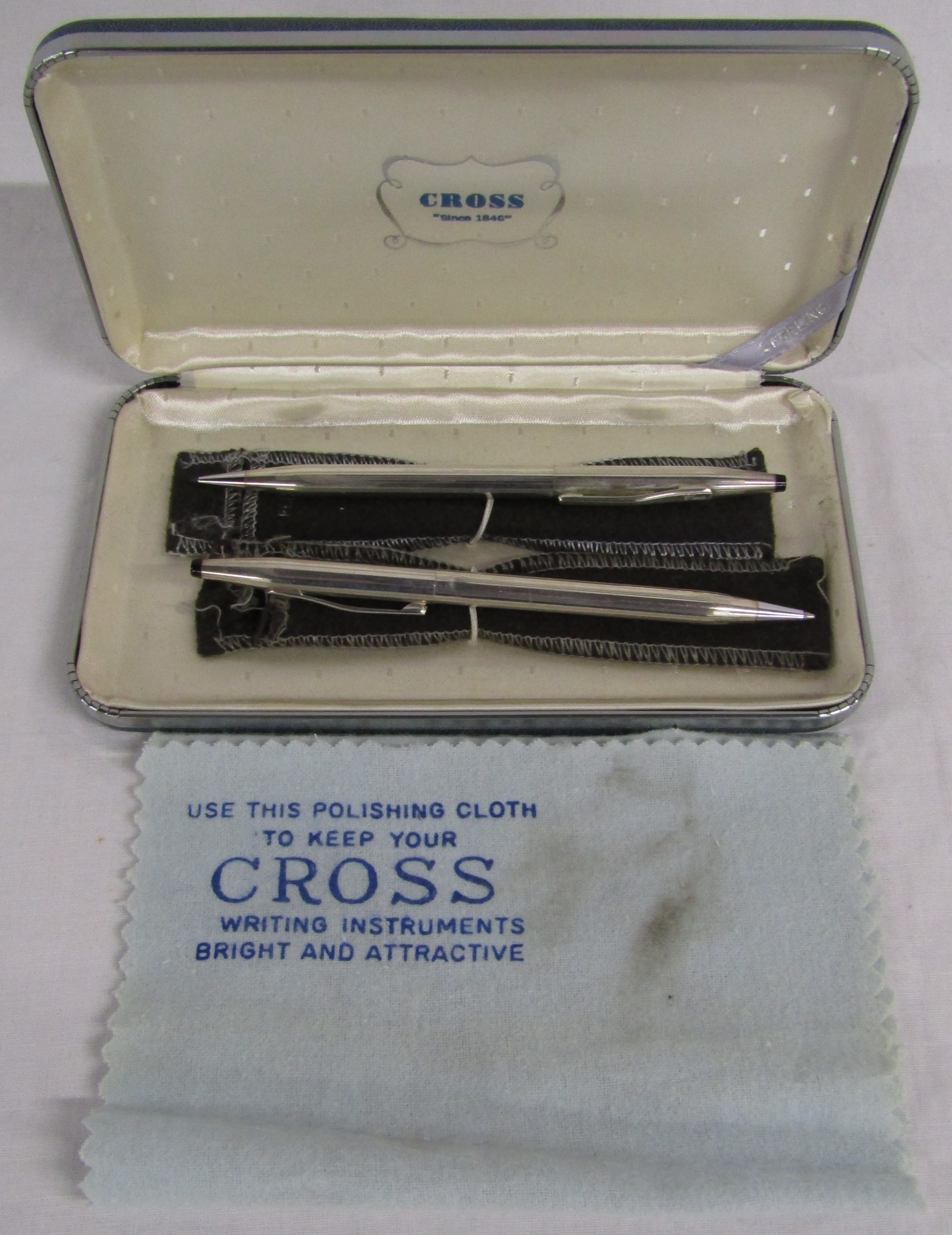 Cross Sterling USA Pen & Pencil Set