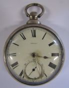 Silver Pair Cased Pocket Watch Caney Market Rasen