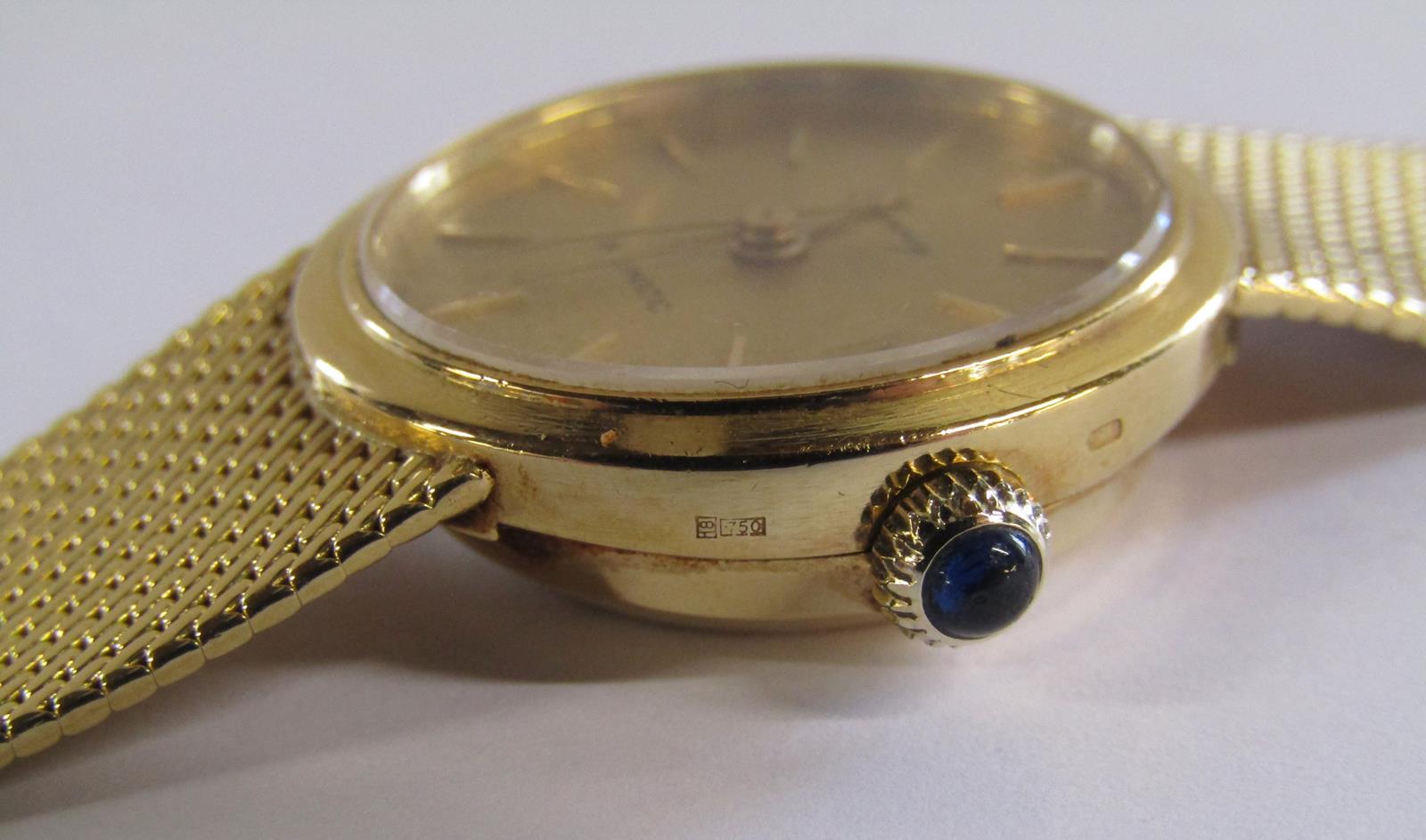 18ct Gold Asprey Wristwatch - Image 7 of 13