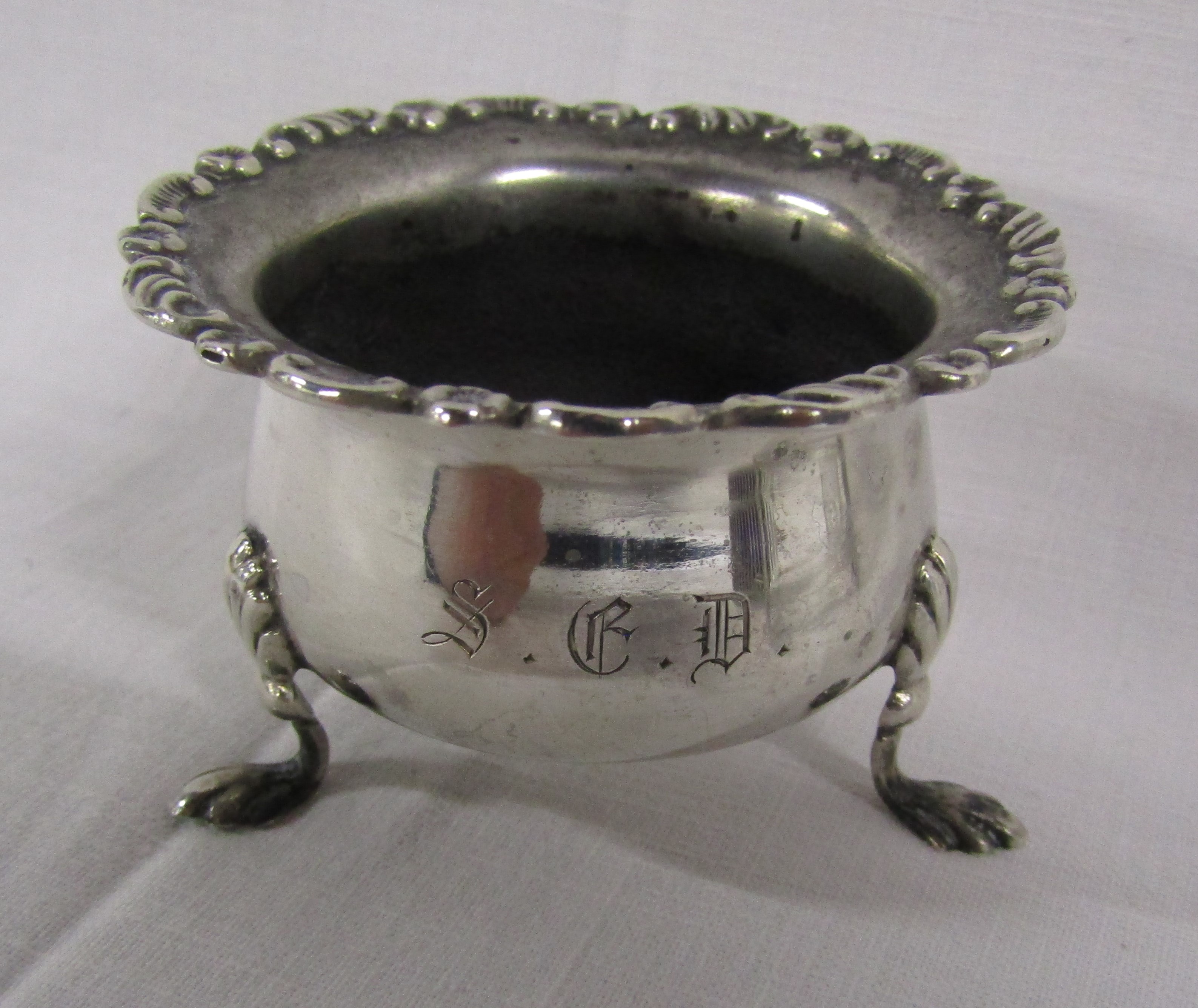 Silver Toast Rack, Mustard Pot and Footed Bowl - Image 4 of 12