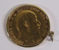 1910 Edward VII Gold Full Sovereign