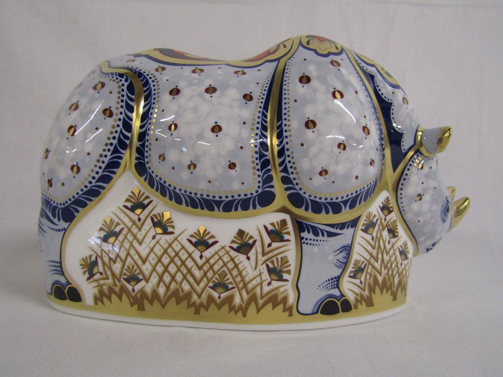 Royal Crown Derby Endangered Species paperweight - Image 4 of 8