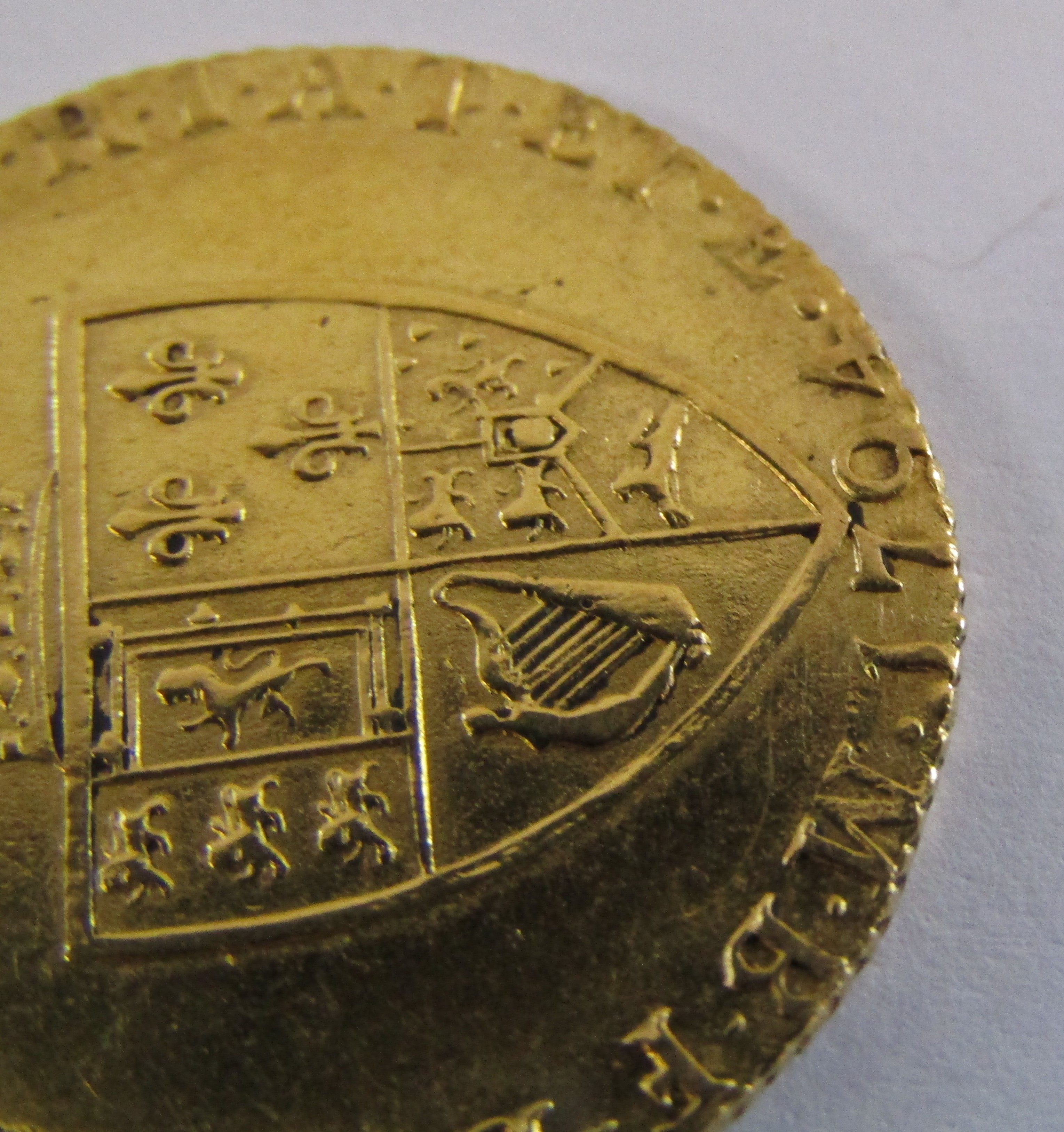 George III 1794 Gold Spade Guinea - Image 7 of 7