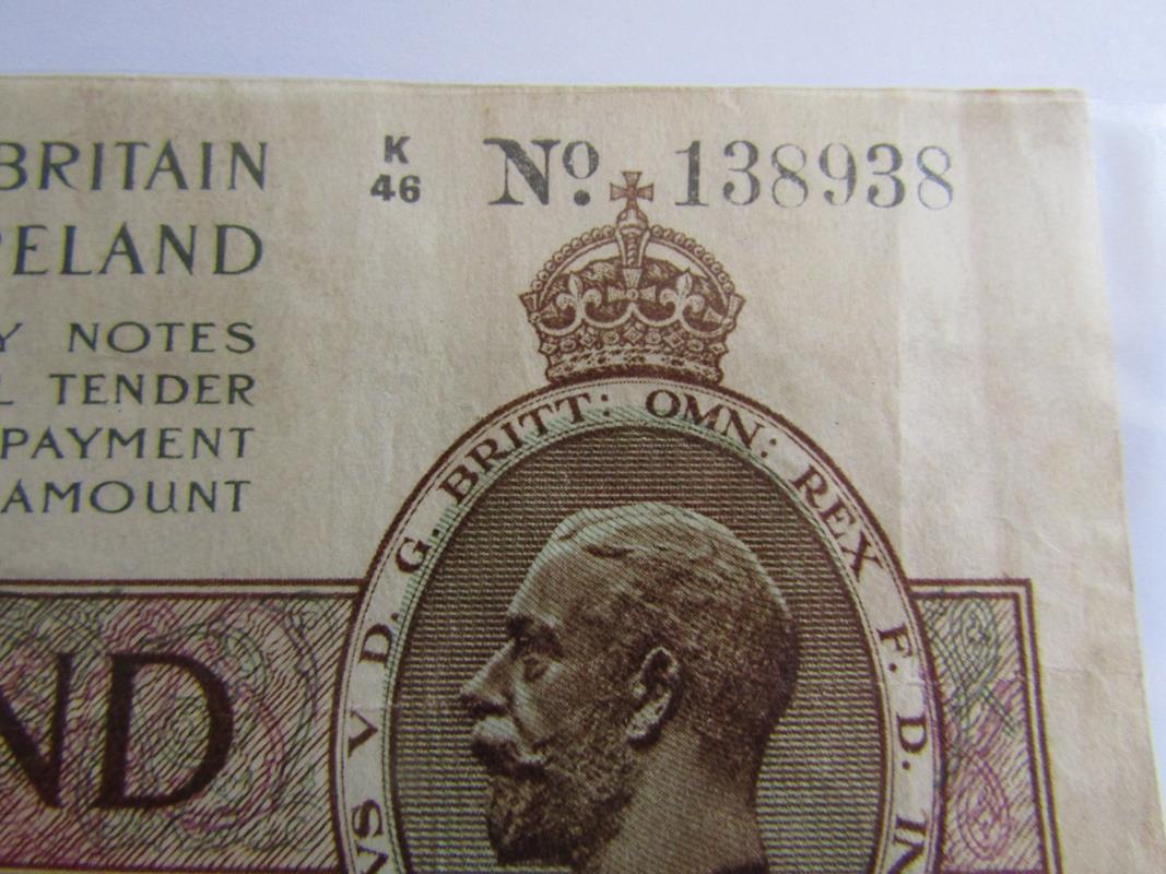 George V £1 Note - Image 4 of 8