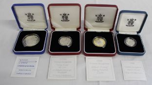 4 Silver Proof Coins