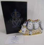 Royal Crown Derby Endangered Species paperweight