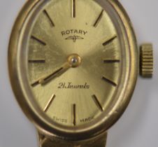 9ct Gold Rotary Wristwatch