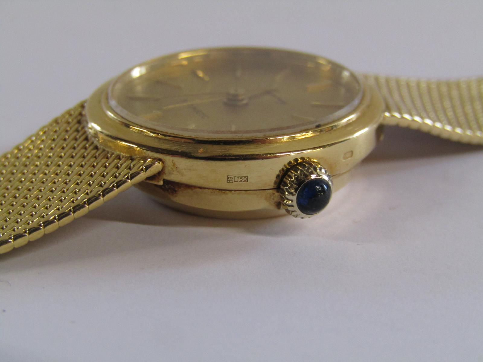 18ct Gold Asprey Wristwatch - Image 8 of 13