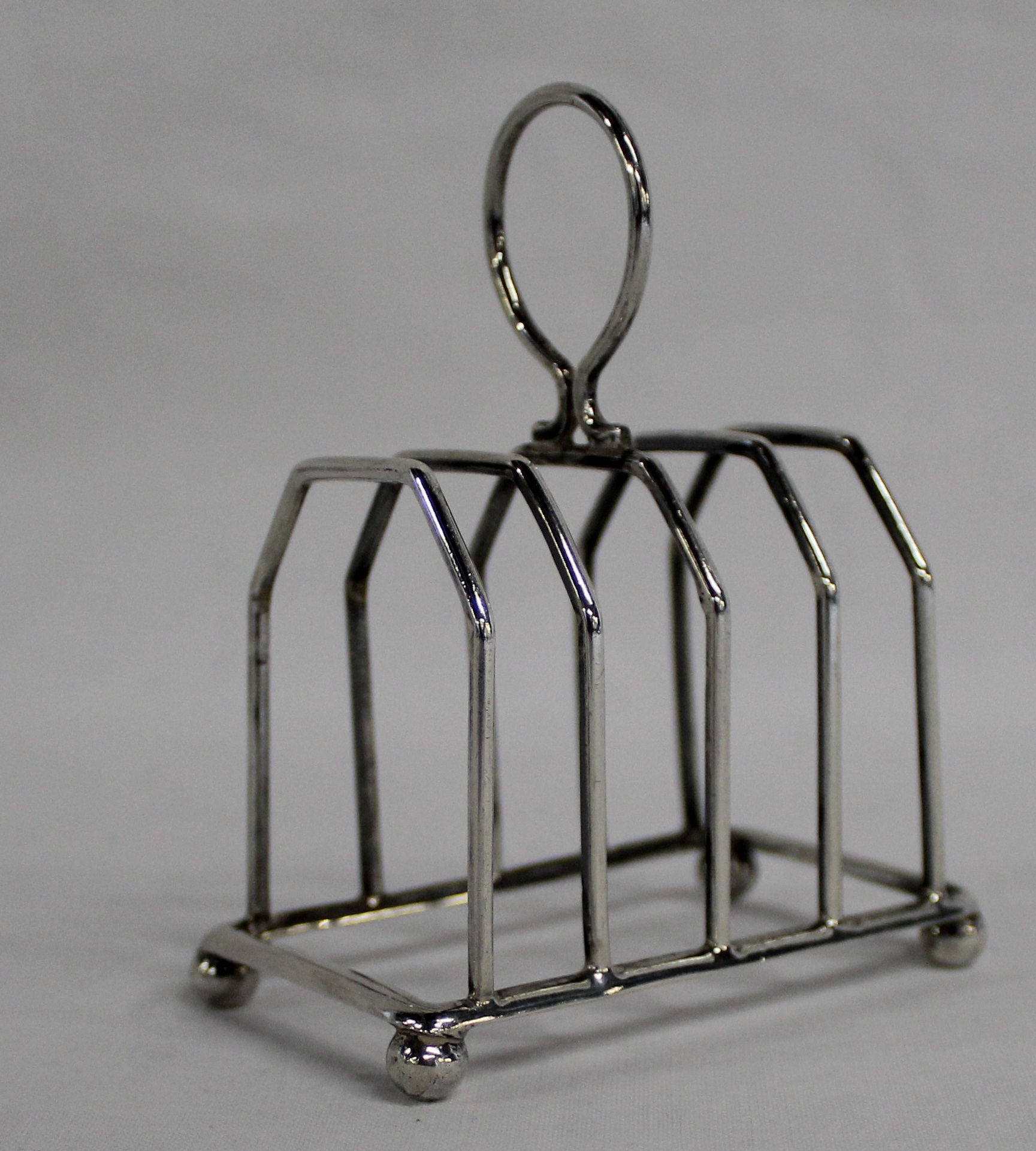 Small Silver Toast Rack - Image 3 of 3