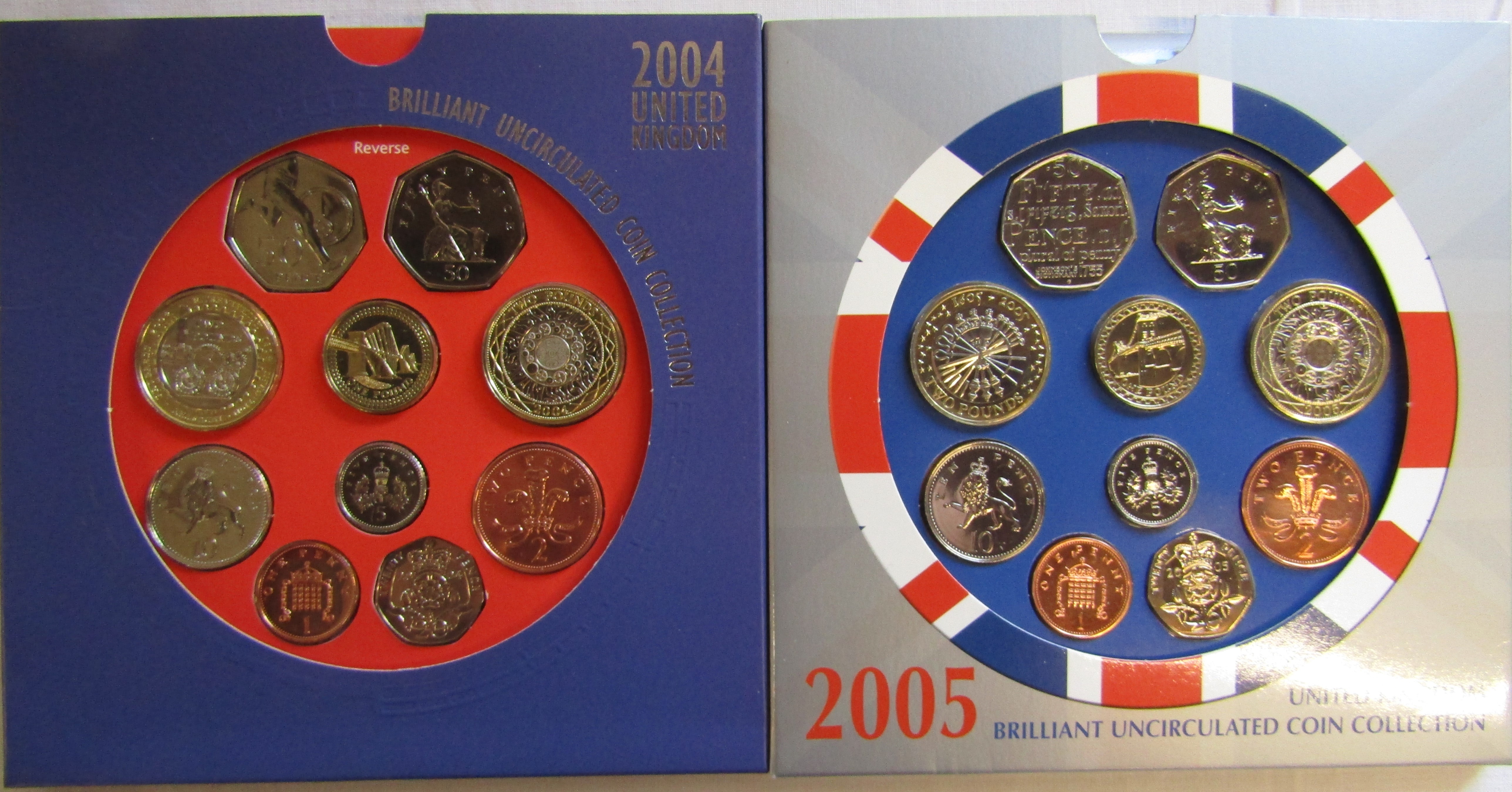 10 Uncirculated Coin Sets - Image 4 of 6