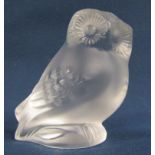 Lalique Chouette Paperweight