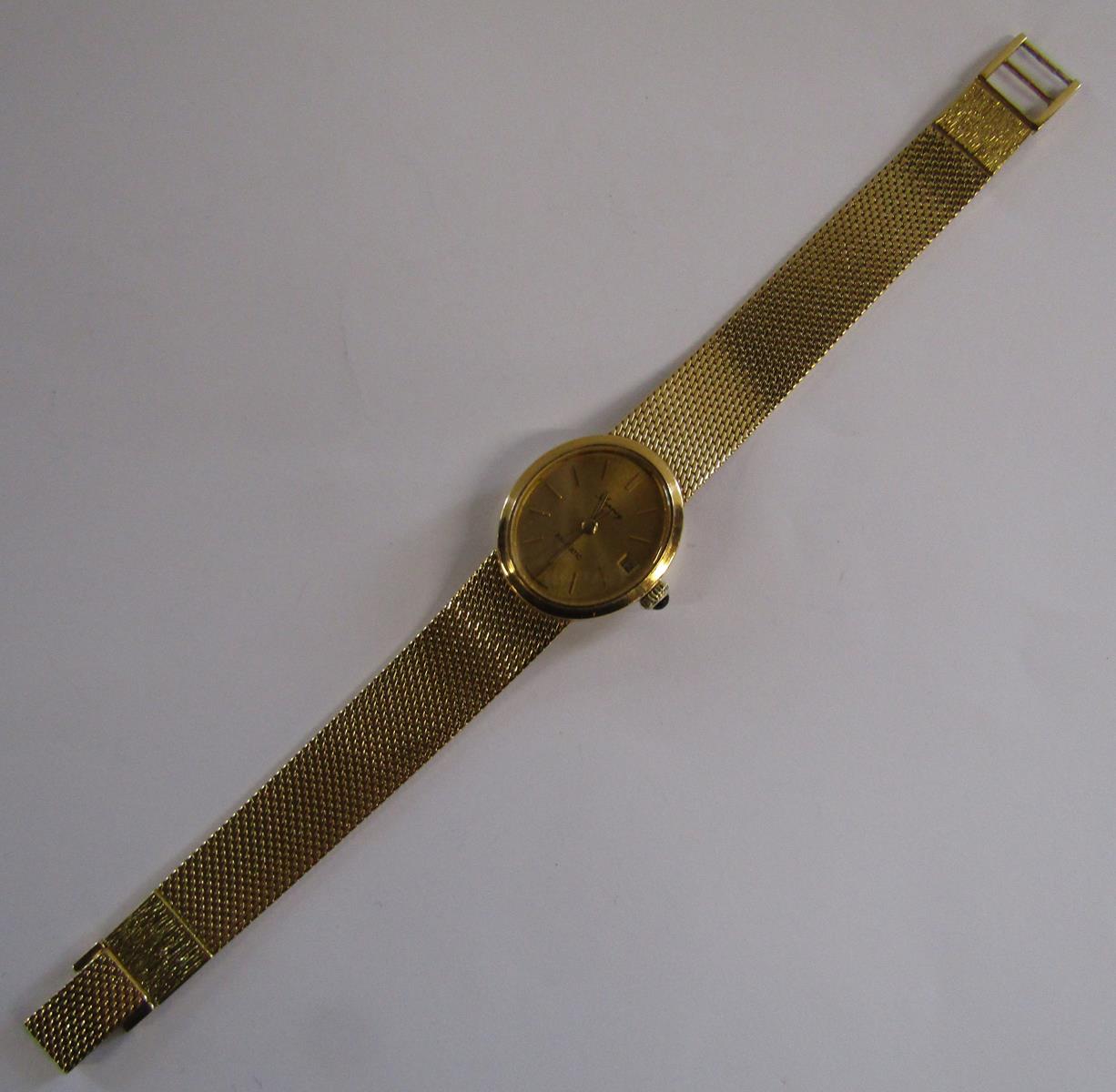 18ct Gold Asprey Wristwatch - Image 4 of 13