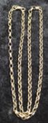 9ct Gold Belcher Chain Necklace