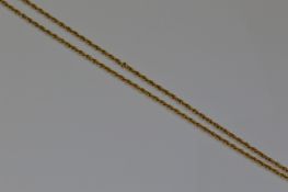 9ct Gold Rope Twist Chain