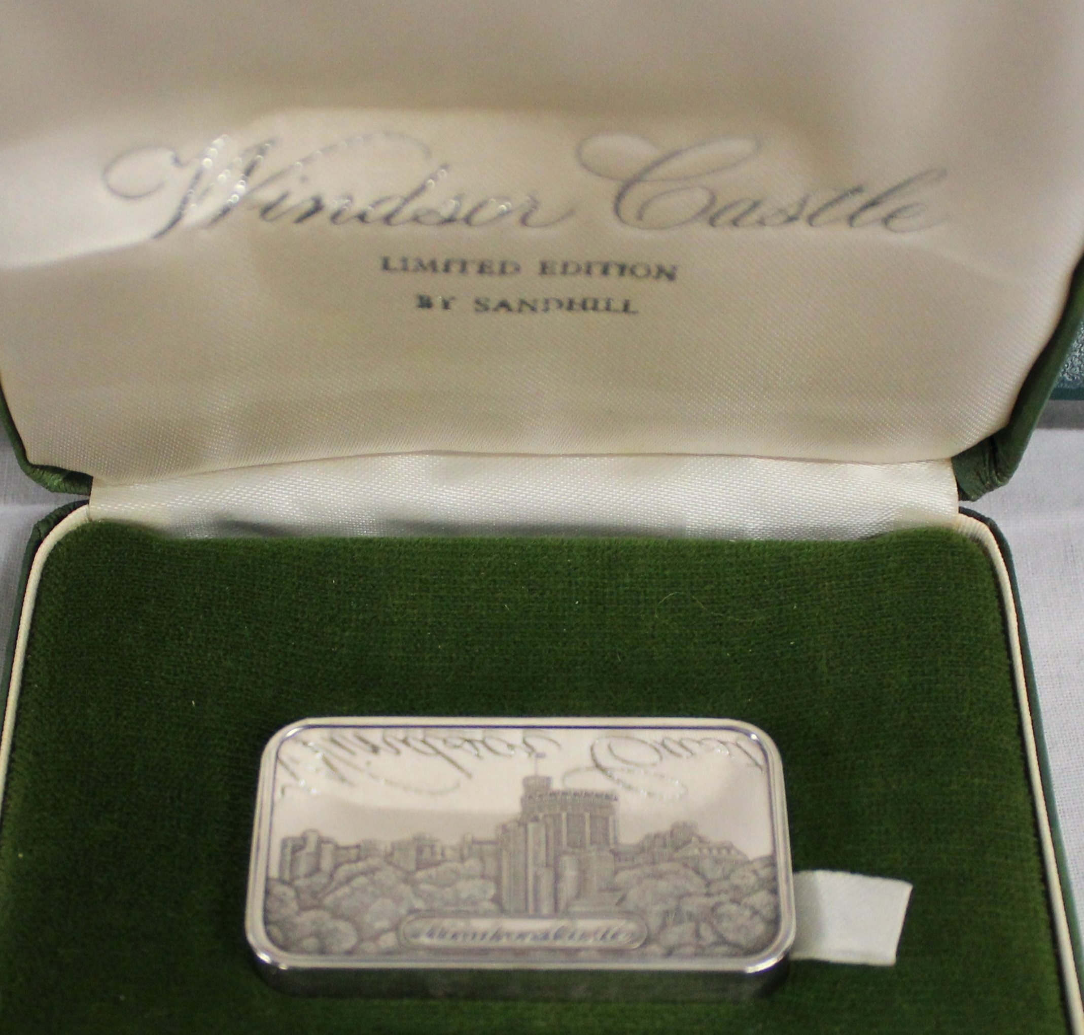 Two Cased Silver Commemorative Tablets - Image 3 of 3