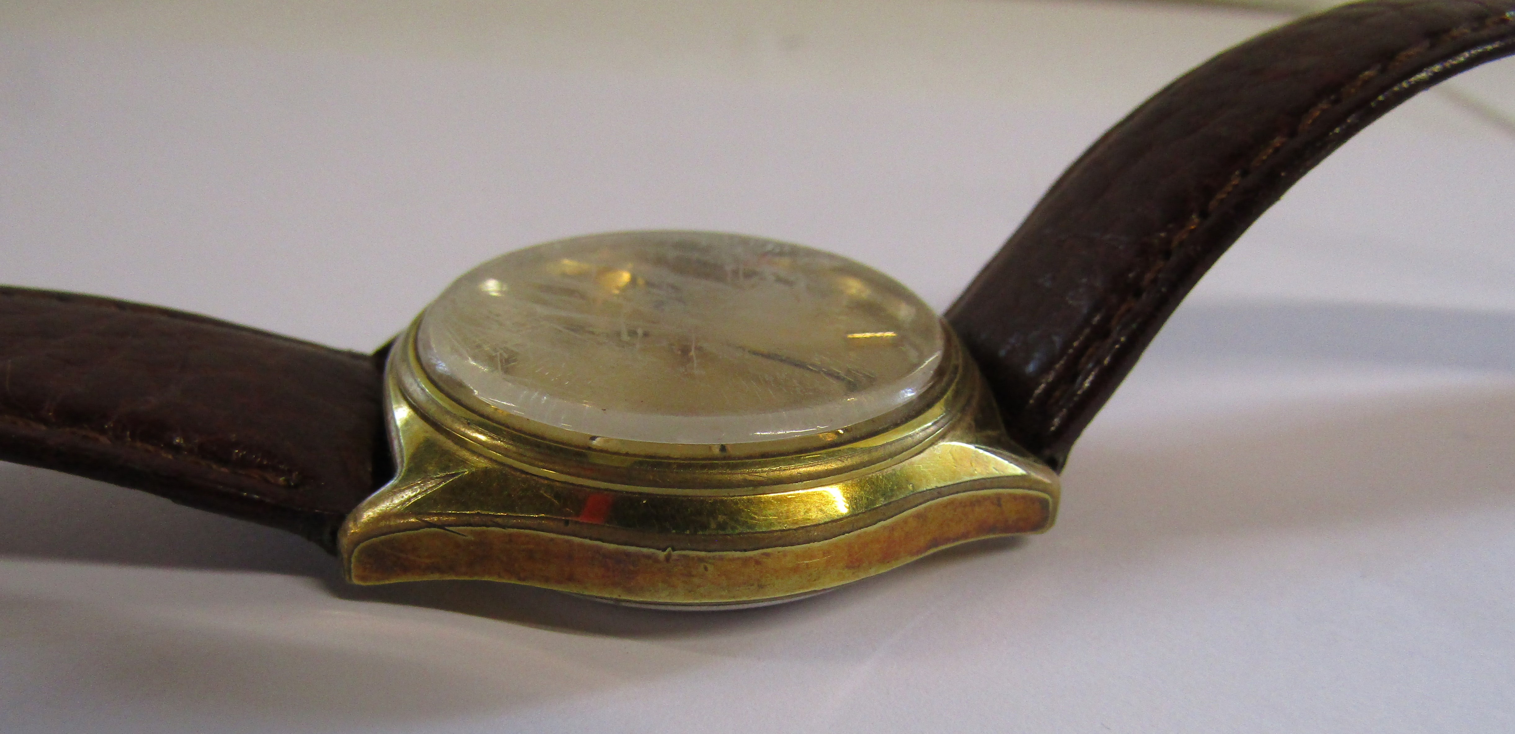 Omega Gold Plated Wristwatch - Image 4 of 5