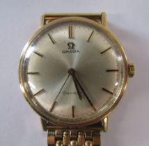 9ct Gold Omega Geneve Wristwatch