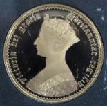 Elizabeth II & Victoria 2019 Gold Proof Double Sovereign