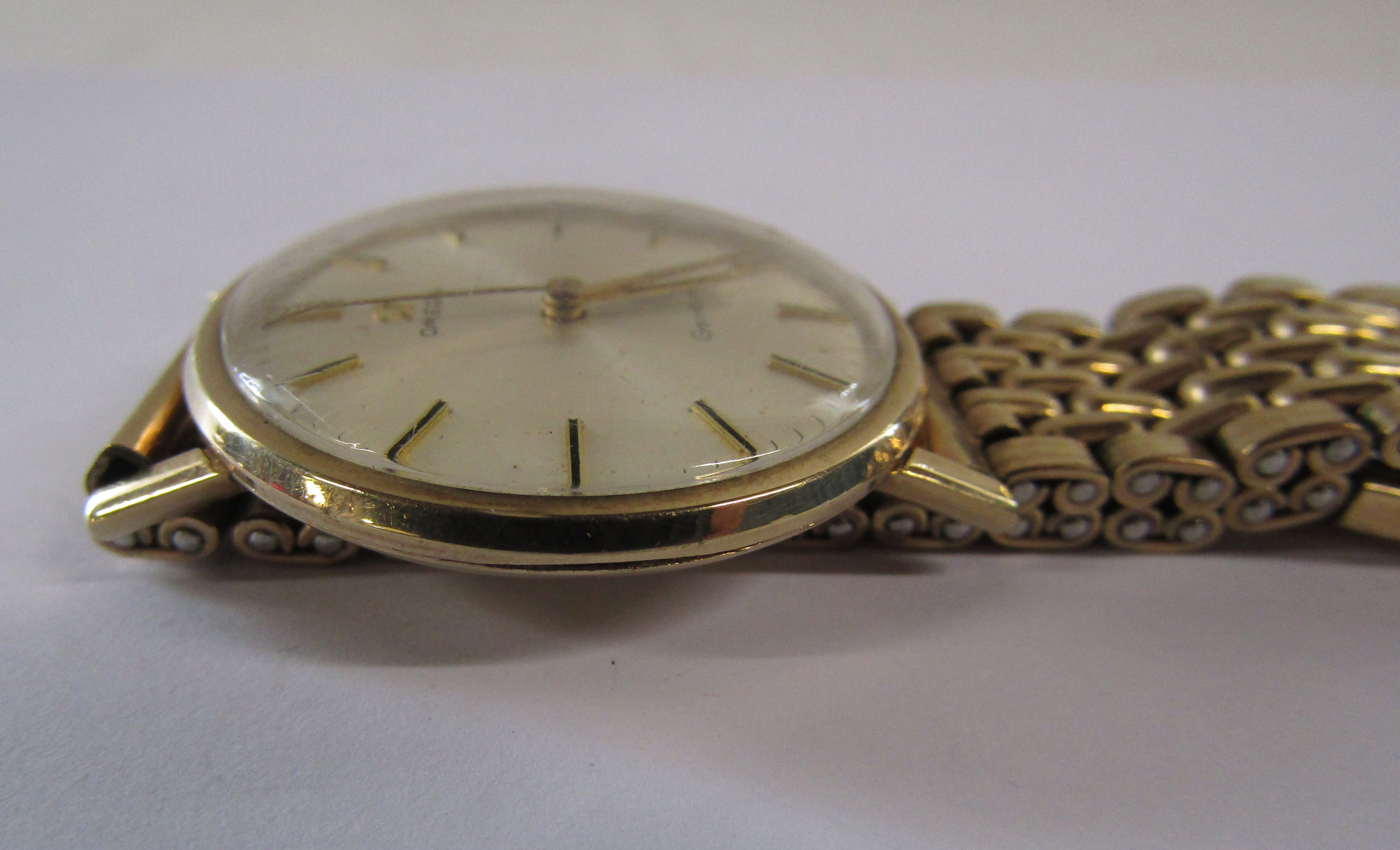 9ct Gold Omega Geneve Wristwatch - Image 4 of 8