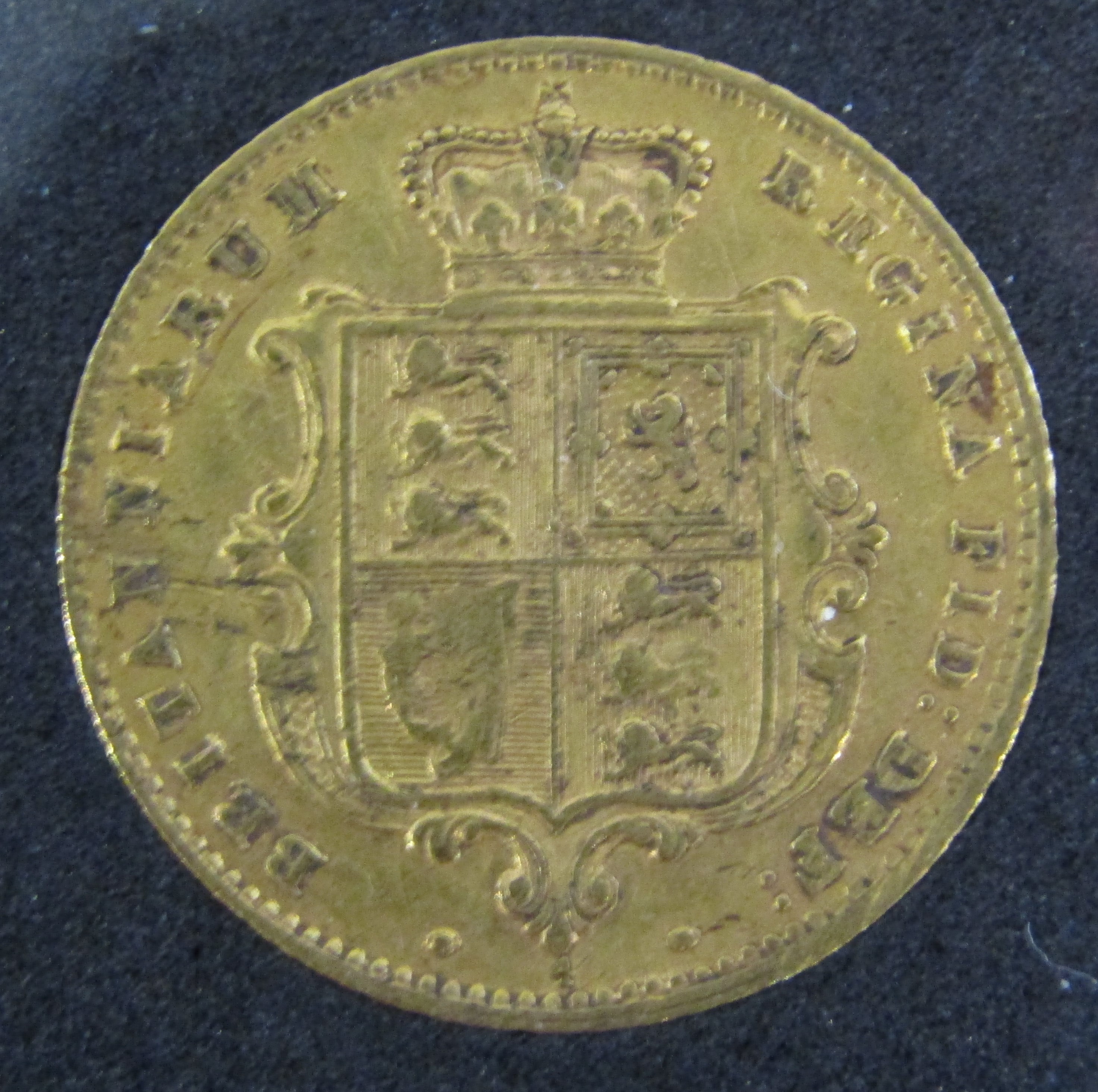 Victorian 1867 Gold Half Sovereign - Image 3 of 3